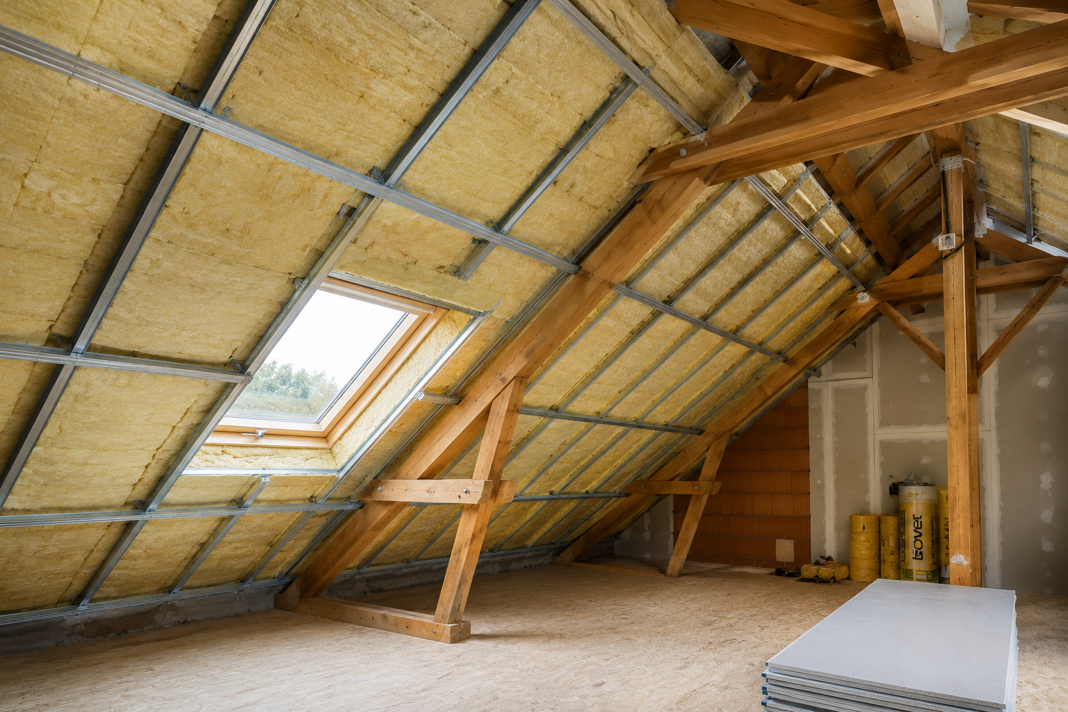 Isolation de toiture par LM Renov