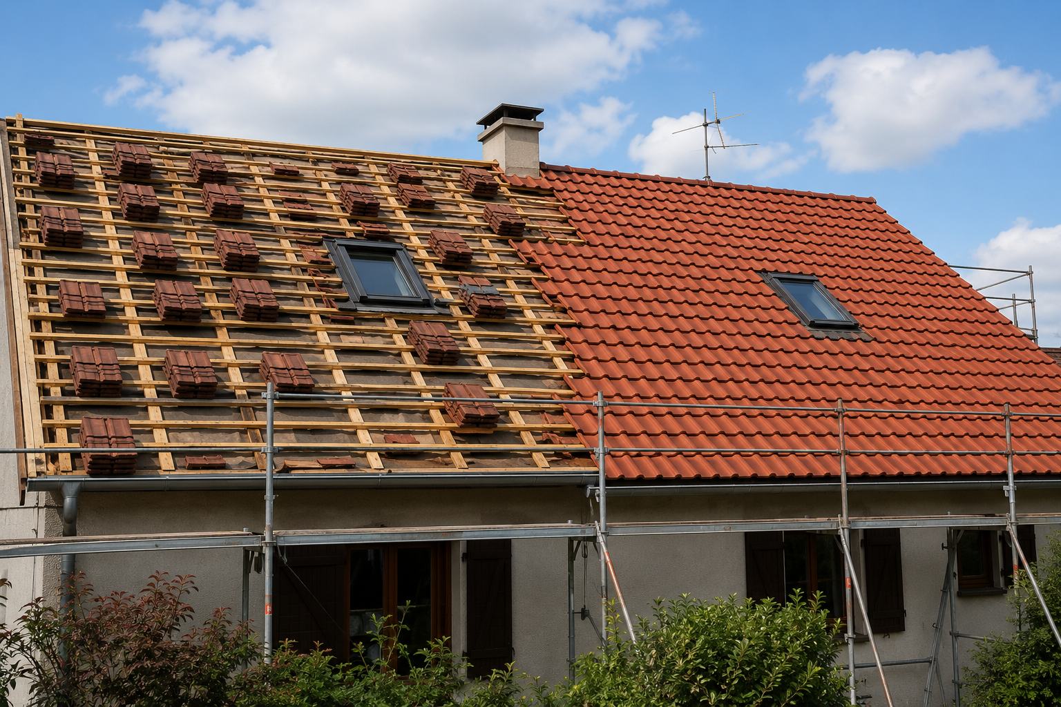 Rénovation de toiture par LM Renov